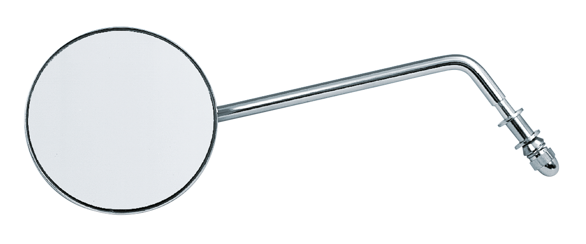 Zodiac Late Style 4" Round Mirror – Handlebar