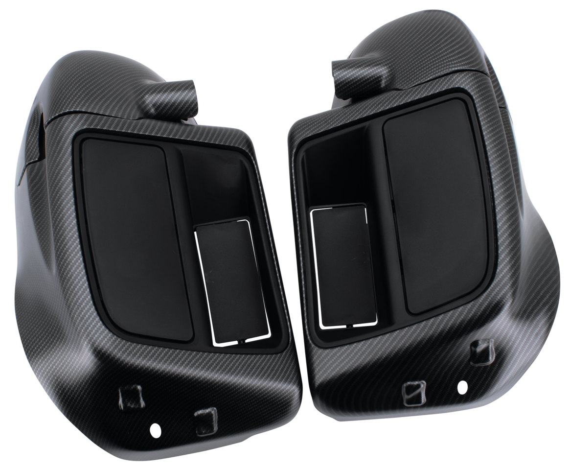 Zodiac Carbon Look Fairing Lowers with Glove Boxes – Windshield