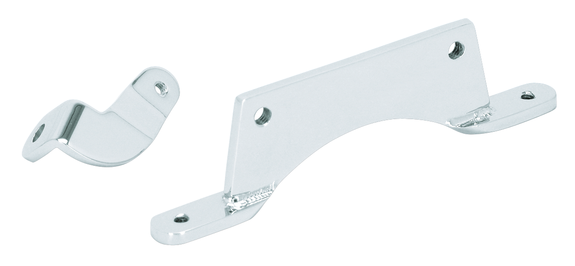 Zodiac Custom Style Oil Tank Brackets for Softails – Gas- & Oil Tank