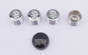 Midwest Acorn Nut Company Chrome Bolt Covers for Hex, Allen and Buttonhead Bolts – Hardware