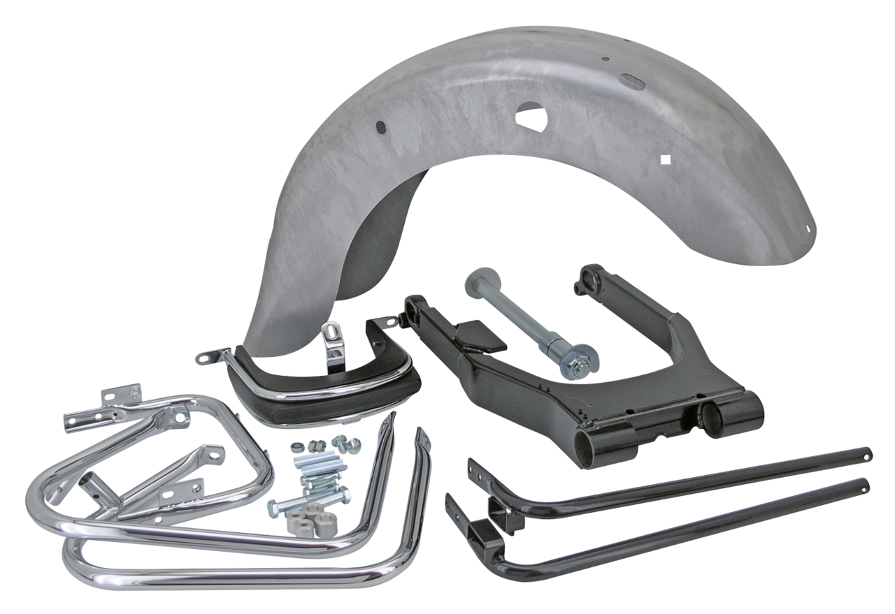 Zodiac Radium Wide Tire Conversion for Touring – Frame & Rear Suspension