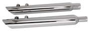 Zodiac Slip-On Mufflers for Big Twin and Sportster