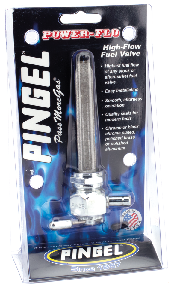 Pingel 22MM Power-Flo High Volume Petcocks – Gas- & Oil Tank