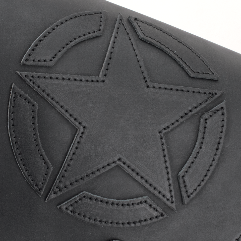 Texas Leather Softail Swing Arm Bags – Luggage