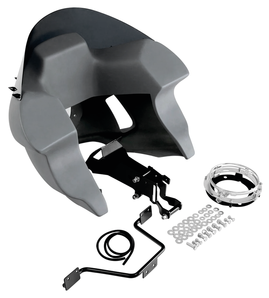 Zodiac FXR Police Style Fairing for Twin Cam Dyna and Milwaukee Eight Softail – Windshield