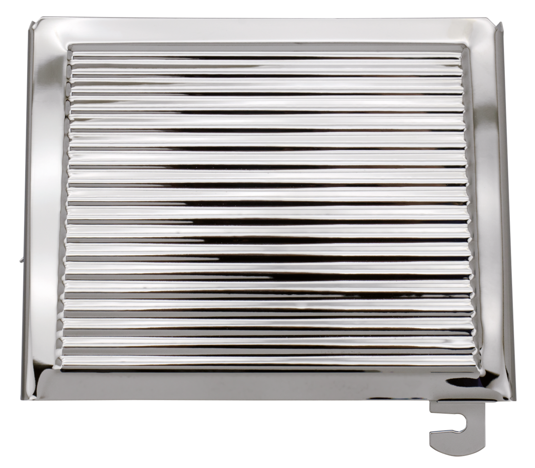 V-Twin Ribbed Chrome Battery Covers – Engine Electrics
