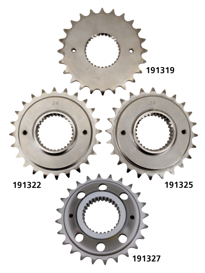 Zodiac Genuine Zodiac Chain Sprockets for 6-SPEED Twin Cam and Milwaukee Eight – Final Drive