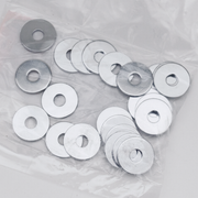 Midwest Acorn Nut Company Chrome Plated Flat Washers Assortment – Hardware