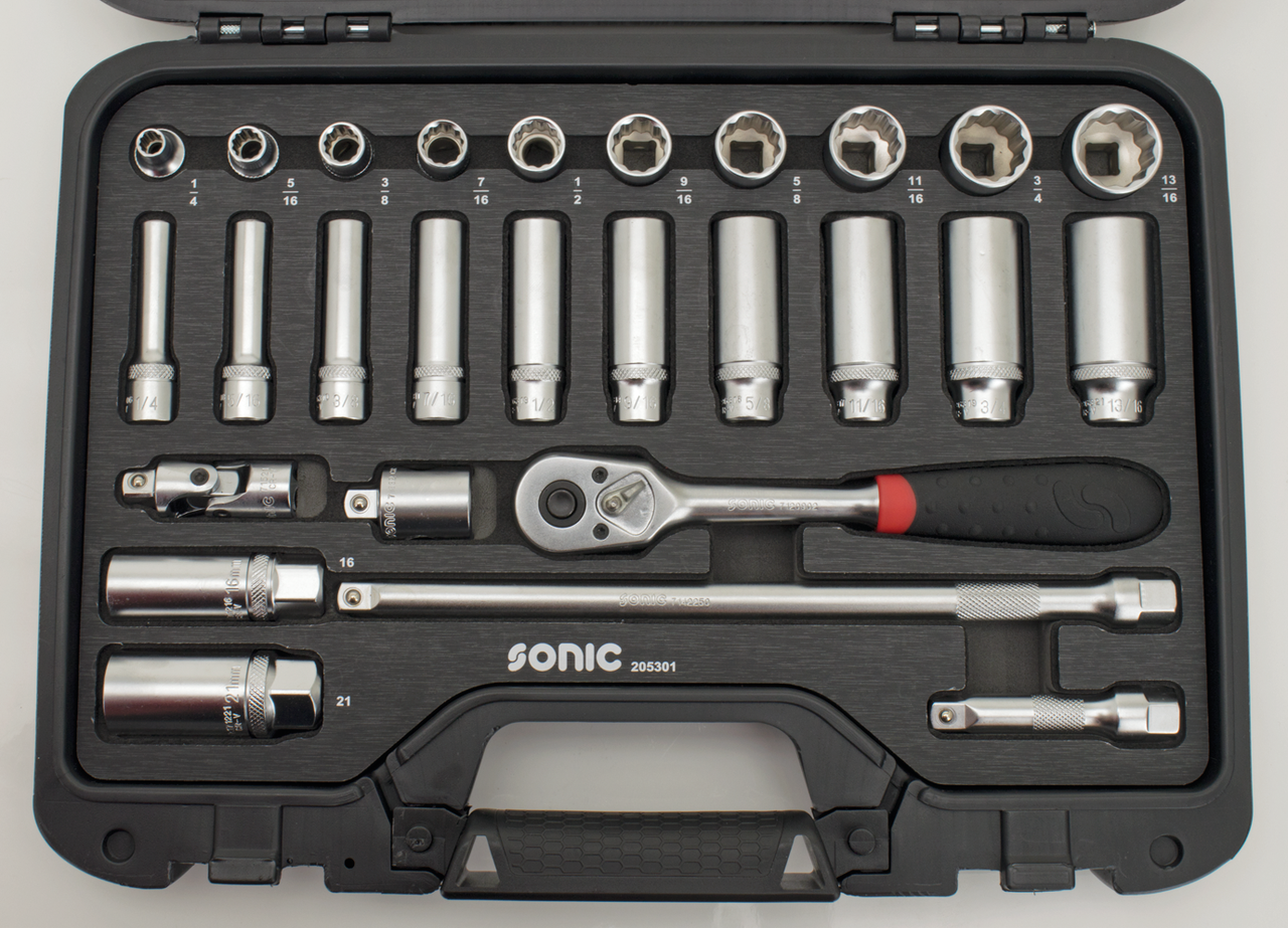 Sonic Equipment Socket Sets – Tools & Chemicals