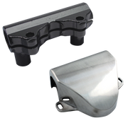 V-Twin Handlebar Riser Clamp and Cowl Cover for Vintage Models