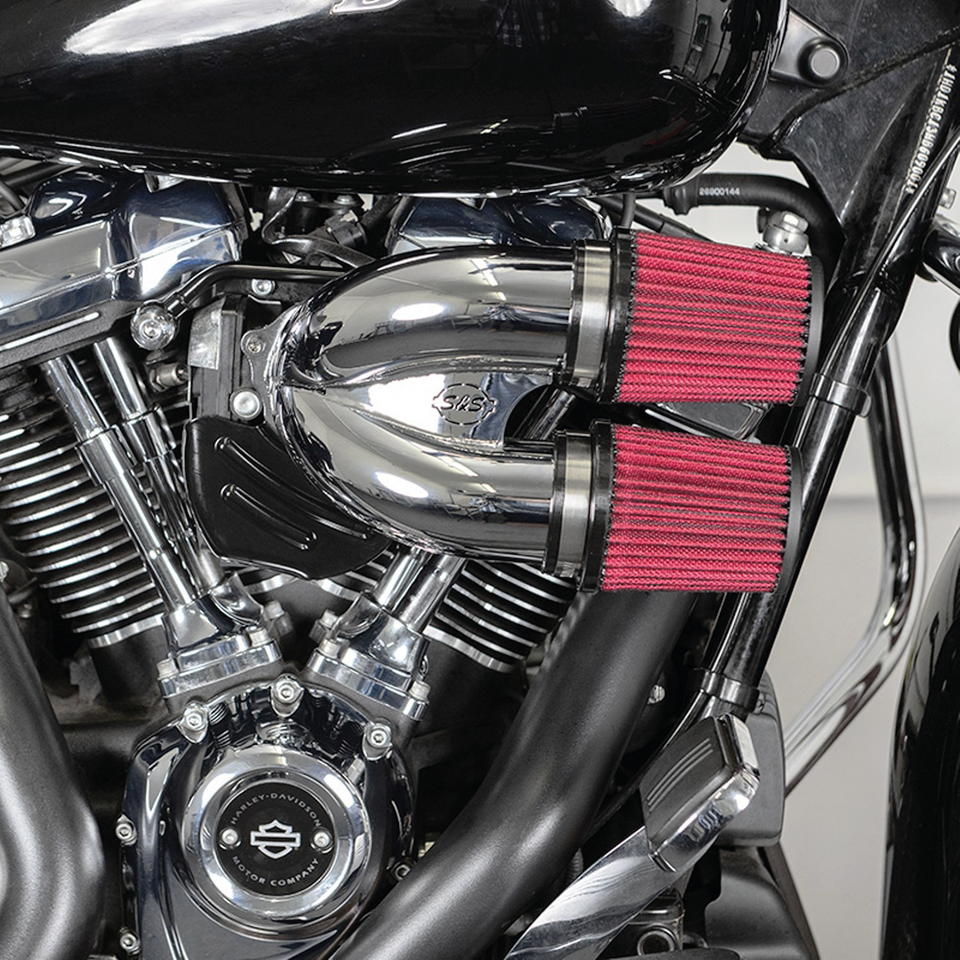 S&S Single Bore Tuned Induction System – Intake