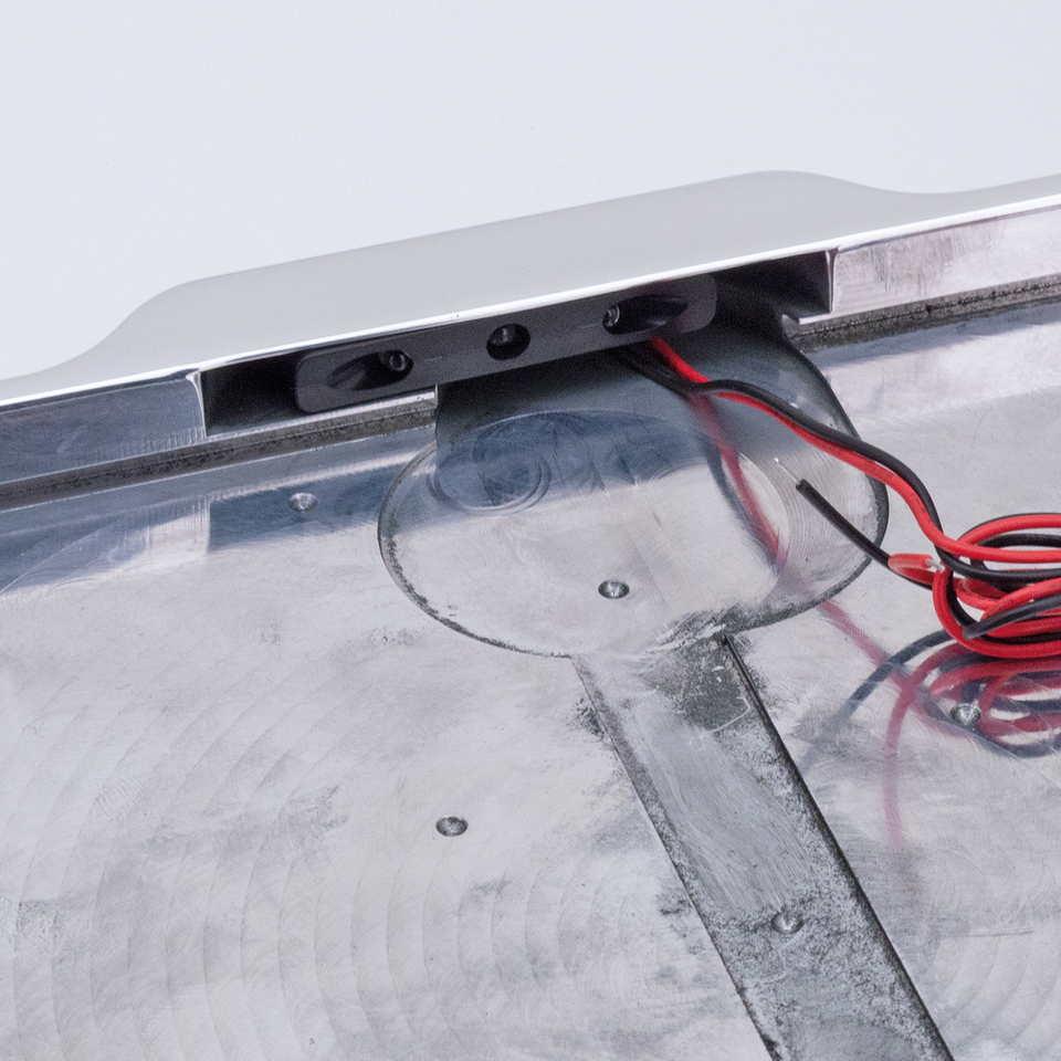 DMP License Plate Frame with License Plate Illumination – Electric & Light