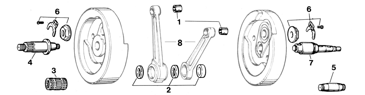 S&S Cycle Replacement Parts for Big Twin Crank Shaft – Engine