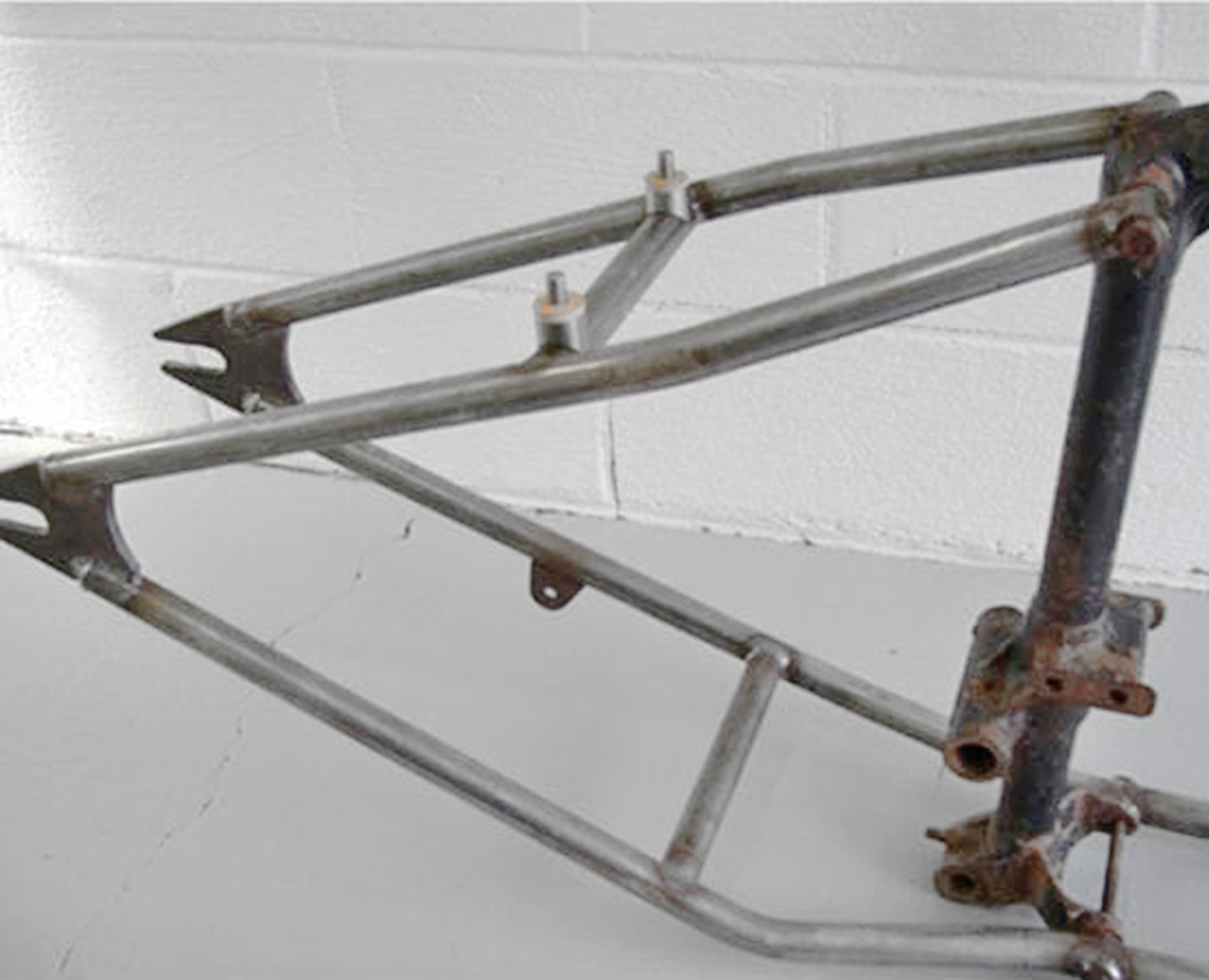 Lowbrow Customs Coped Spring Seat Mounts