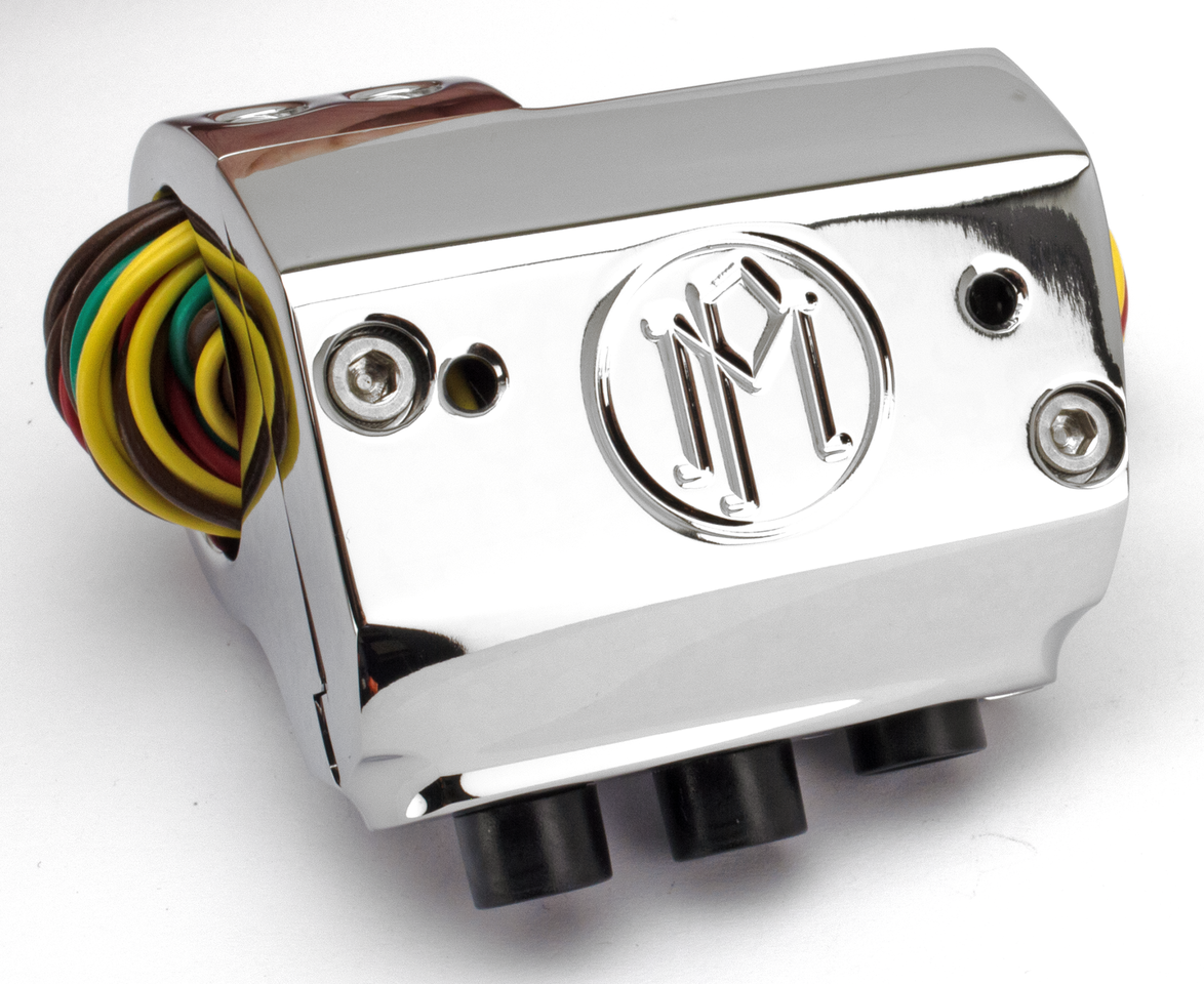 Performance Machine Pm "contour" Billet Aluminum Handlebar Switches