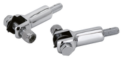 Zodiac Chrome Passenger Foot Peg Supports – Foot Control