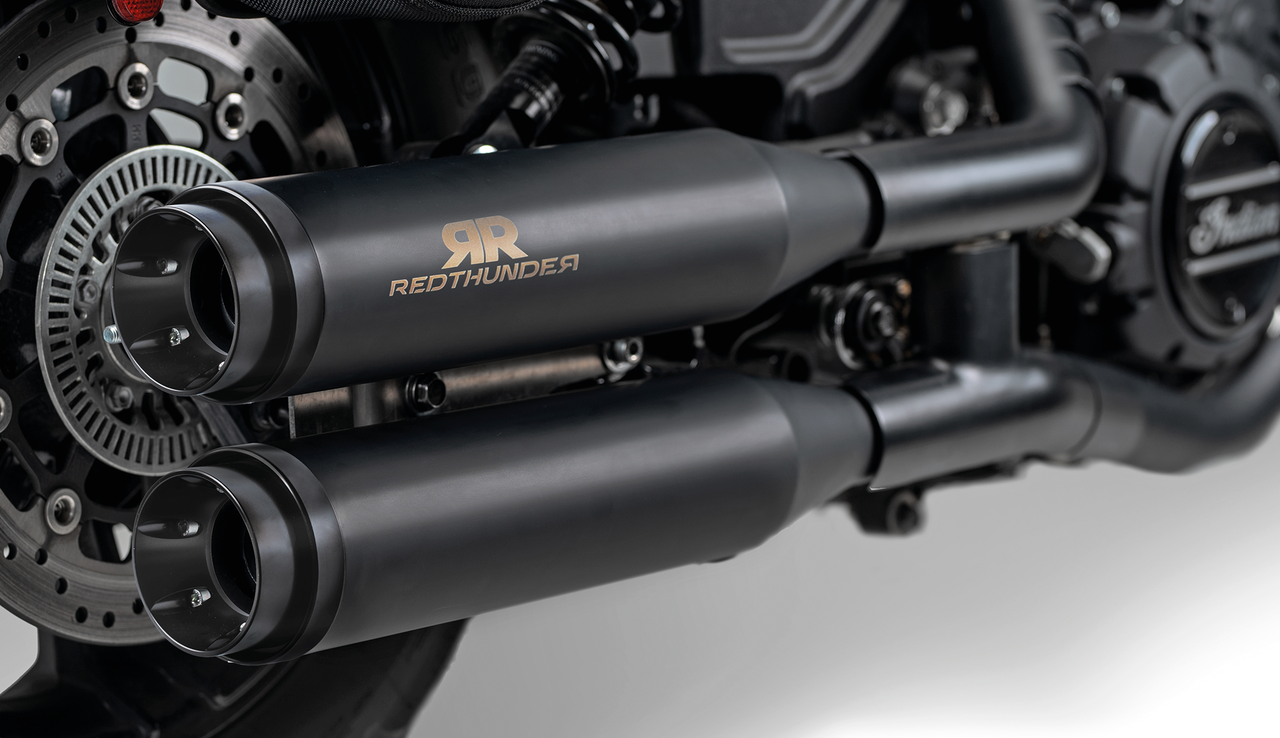 Redthunder Slip-On Mufflers for Indian Scout – Exhaust