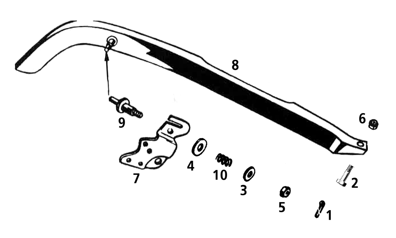 Colony Rear Chain Guard for 45CI Solo – Final Drive