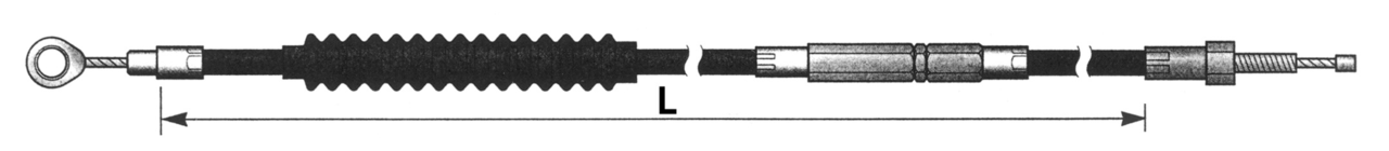 Zodiac C09 - Clutch Cable Softail 1986 – Control Cables & Hydraulic Lines