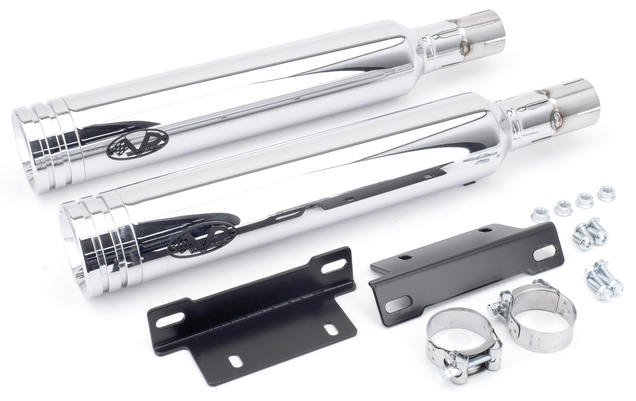 V-Performance Slip-On Mufflers for Sportster – Exhaust