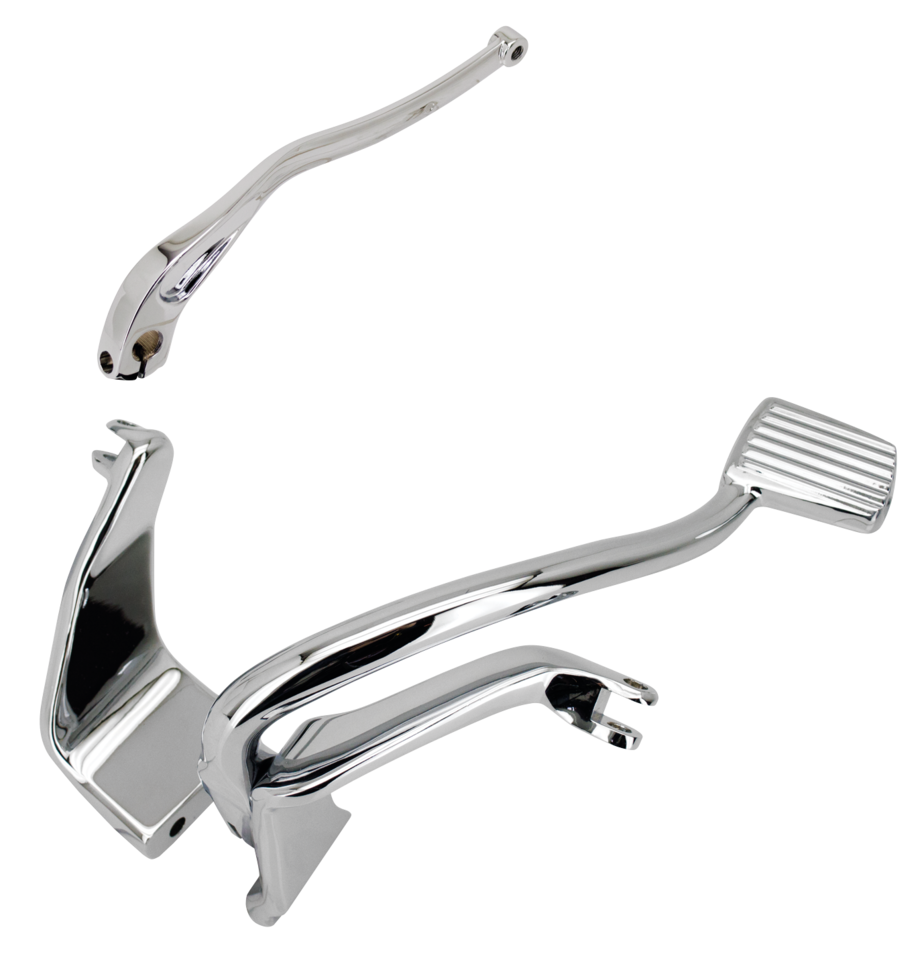 Zodiac Extended Mid-Controls for Sportster & Dyna – Foot Control