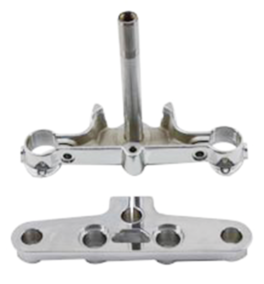 V-Twin Stock Style Triple Tree Kits for 41MM Forks – Front Forks