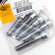 Midwest Acorn Nut Company Chrome Plated 1/2'' Unc Allen Head Screw Assortment – Hardware