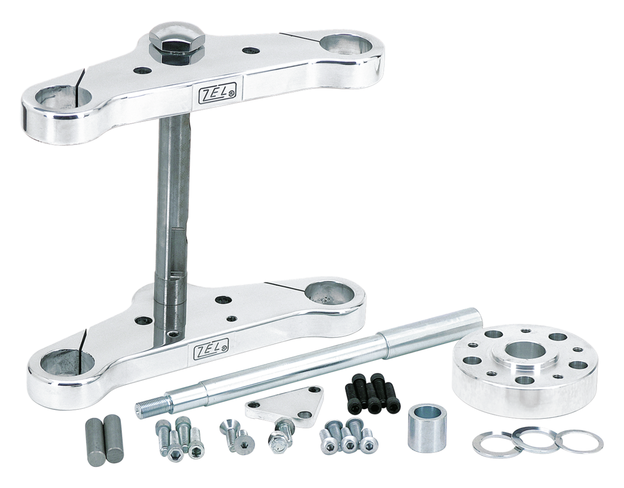 Zodiac Fat Plate Rev"o"lution Mid Glide Kit for Fx, Fxr, Dyna & Sportster – Front Forks