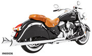 Freedom Performance Exhaust Sharktail True Duals for Indian Powerplus & Thunderstroke