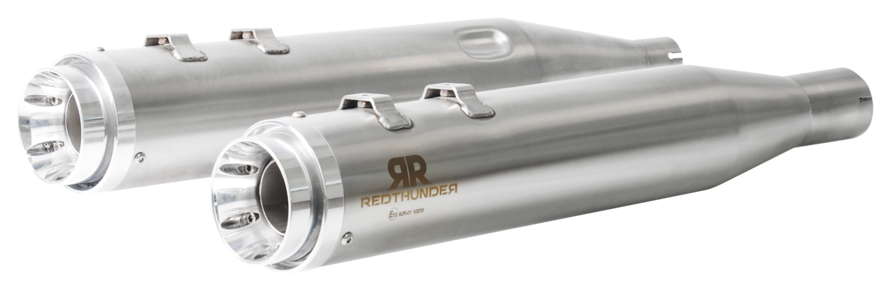 Redthunder Slip-On Mufflers for Touring – Exhaust