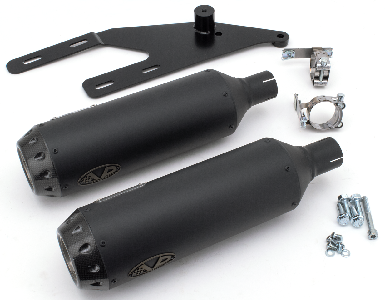 V-Performance Slip-On Mufflers for Milwaukee Eight Softail – Exhaust