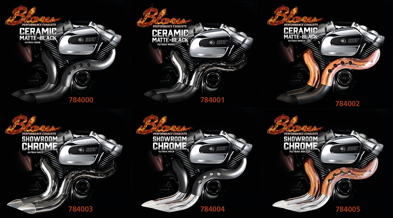 Blow Performance Exhaust for Milwaukee Eight