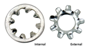 Samwel Supplies Internal and External Lock Washers – Hardware