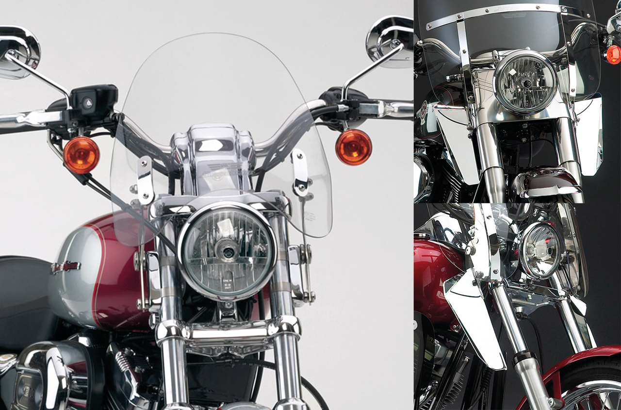 National Cycle Switchblade Deflector Quick-Release Windshields