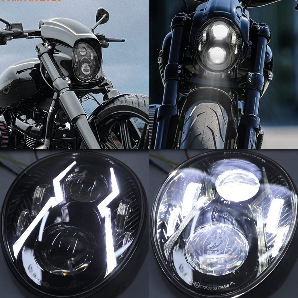 Zodiac Breakout Style LED Headlight – Electric & Light