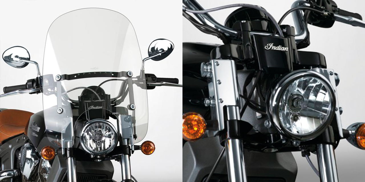 National Cycle Spartan Quick-Release Windshields