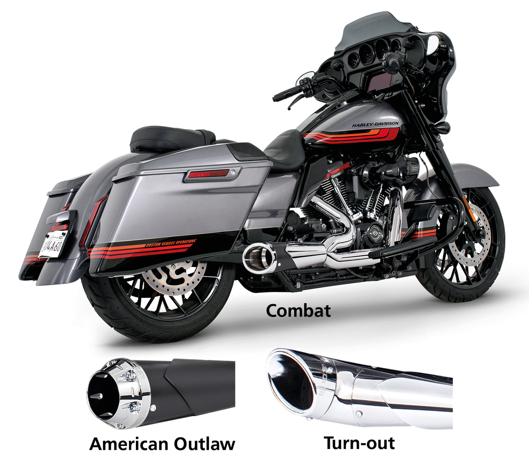 Freedom Performance Exhaust Shorty 2-INTO-1