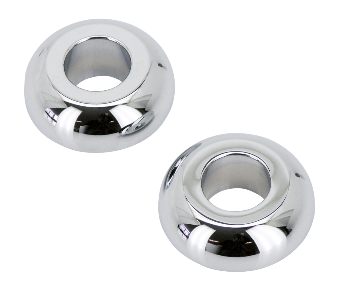 Zodiac Chrome Front Wheel Spacers for Touring – Wheel & Tire