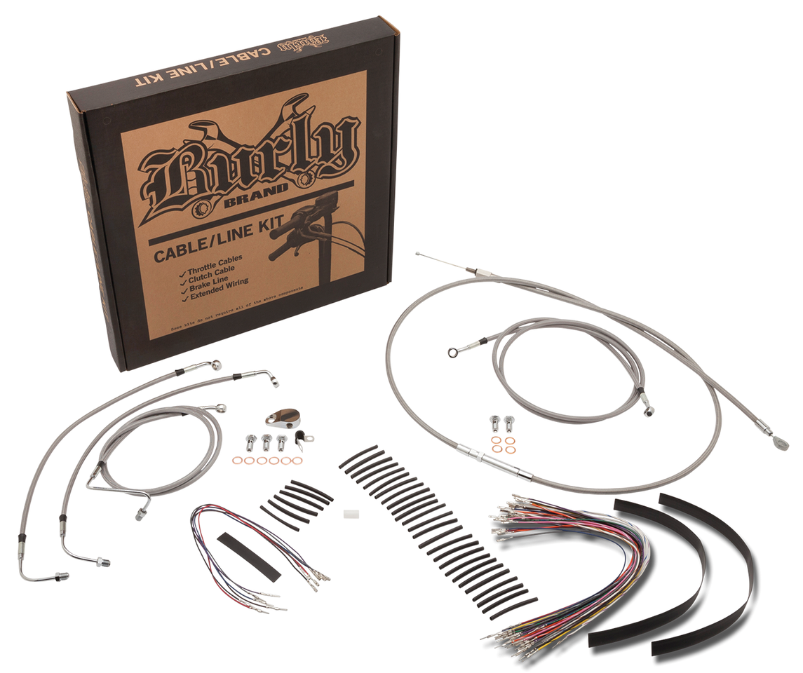 Burly Control Cable, Wire and Line Kits – Control Cables & Hydraulic Lines